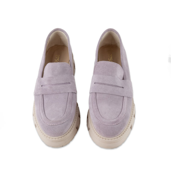 275 Central Lavender Lug Sole Loafers