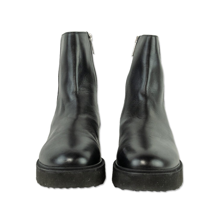 Aquatalia Maddie Black Calf Leather Boots