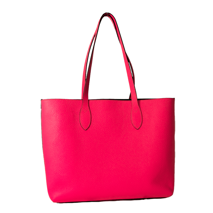 BURBERRY REMINGTON HOT PINK LEATHER TOTE