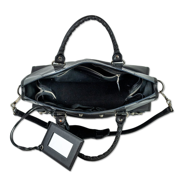 Balenciaga Le City Medium Black Handbag