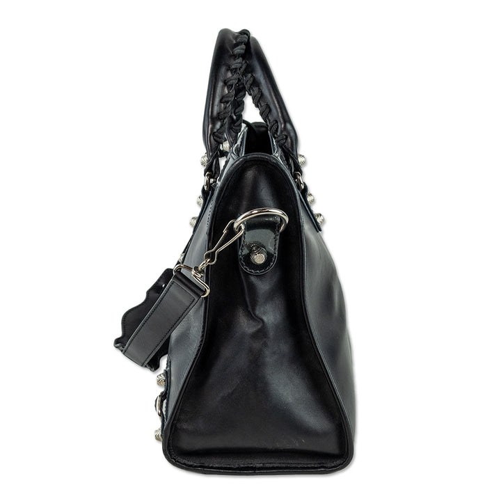 Balenciaga Le City Medium Black Handbag