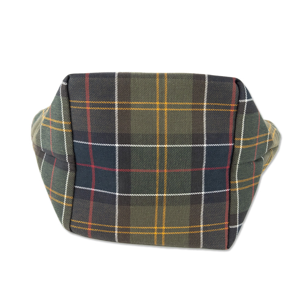 Barbour Tartan Canvas Mini Tote