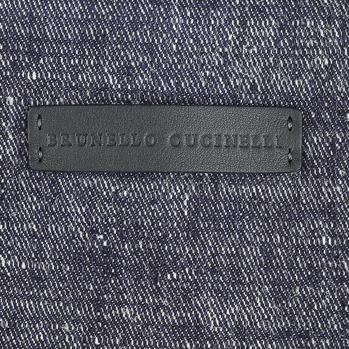 Brunello Cucinelli Dark Denim 
Monili Tote Bag