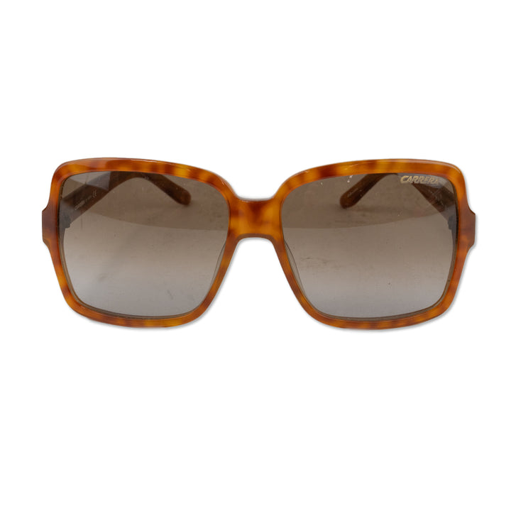 Carrera Brown Tortoise Oversized Sunglasses