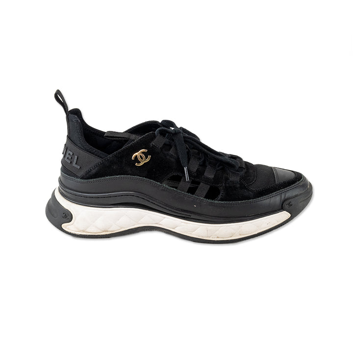 Chanel 2020 Interlocking CC Logo Sneakers