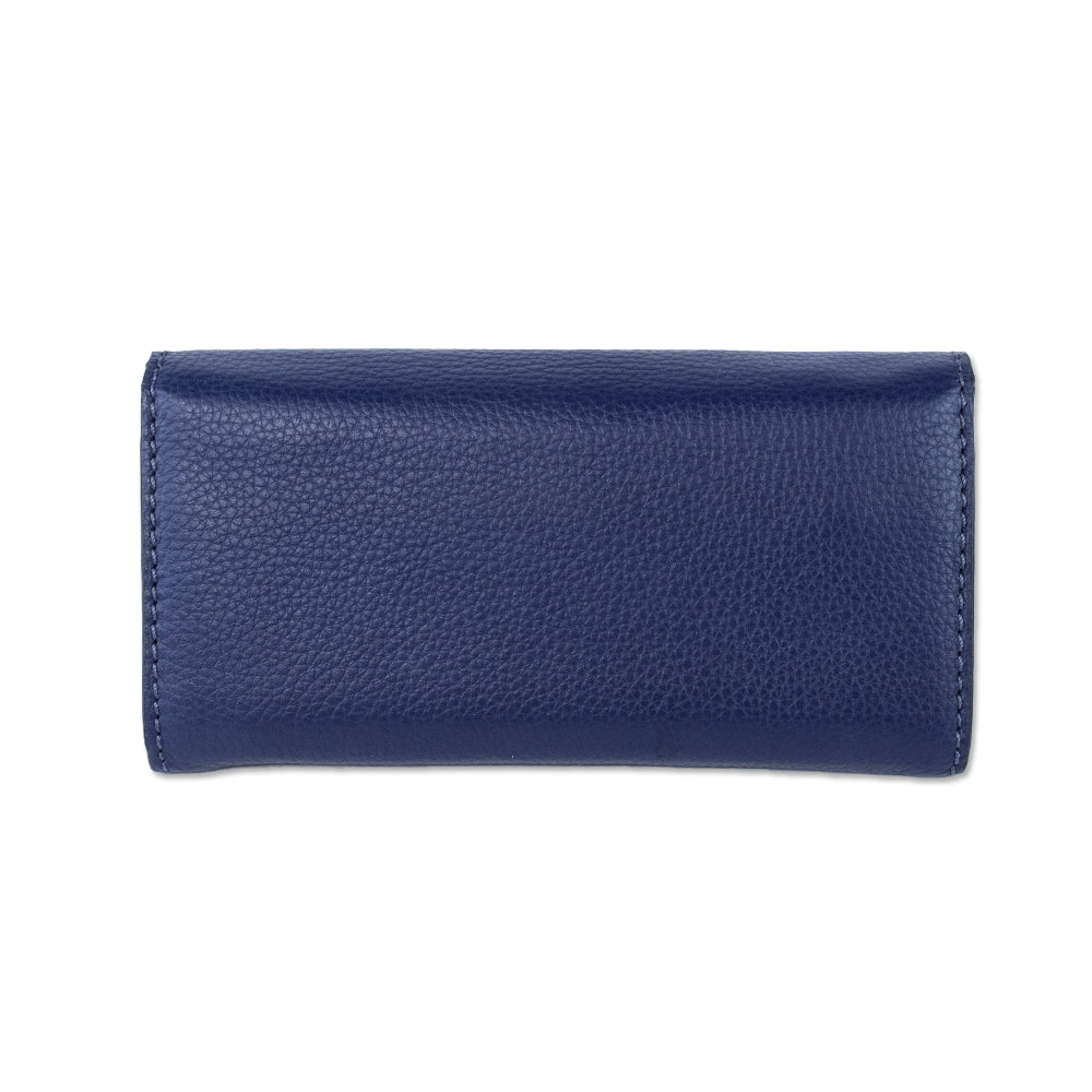 Chloé Marcie Purple Leather Continental Wallet