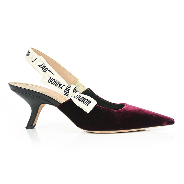 Christian Dior Amarante Velvet J
ADIOR Slingback Pumps