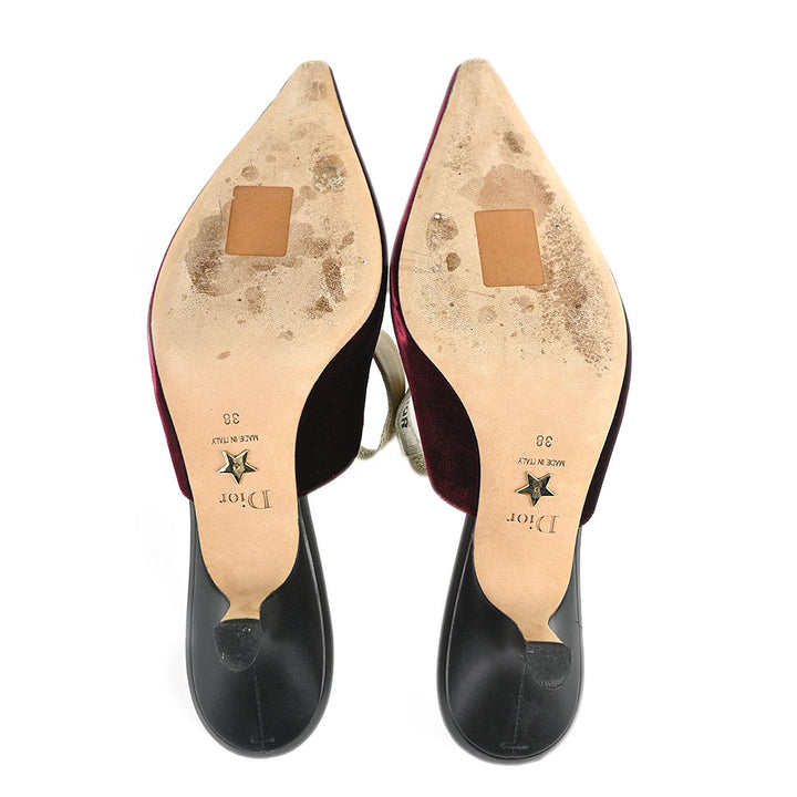 Christian Dior Amarante Velvet J
ADIOR Slingback Pumps