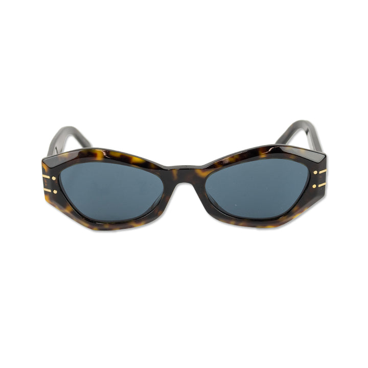 Christian Dior DiorSignature B1U Tortoiseshell Cat-Eye Sunglasses