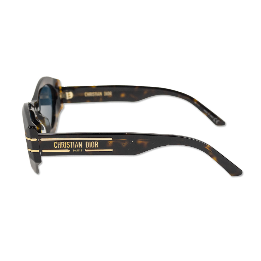 Christian Dior DiorSignature B1U Tortoiseshell Cat-Eye Sunglasses