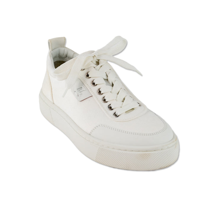 Christian Louboutin Canvas Simplerui Flat Sneakers