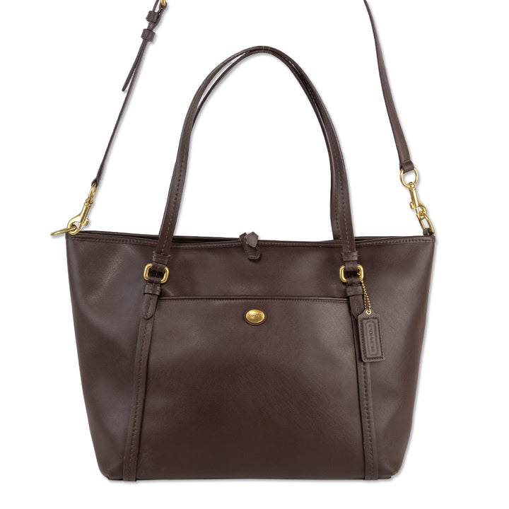 Coach Brown Leather Tote