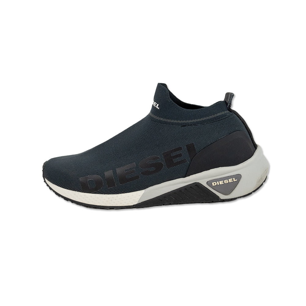 Diesel Black Logo Sock Sneakers