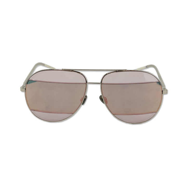 Christian Dior DiorSplit1 Pink Aviator Sunglasses