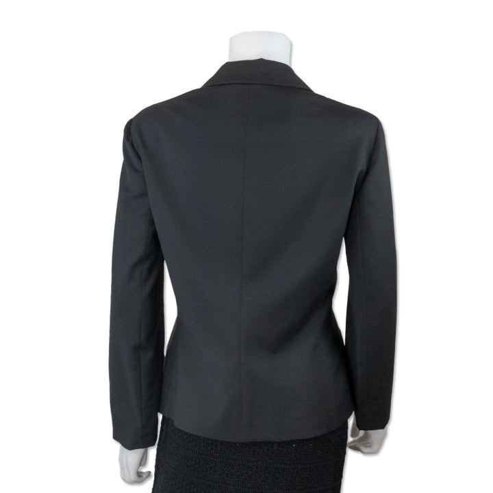 Dolce 
Gabbana Black Single Breasted Blazer