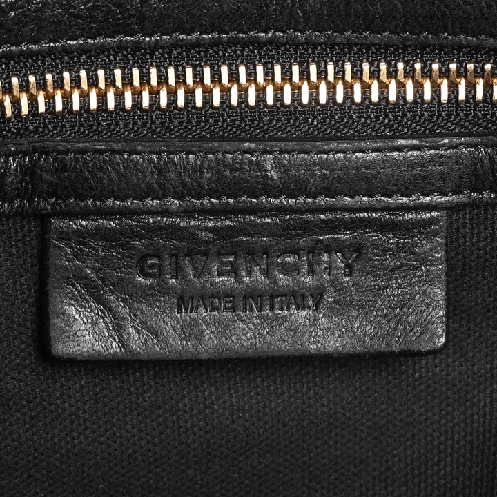 Givenchy Small Nightingale Black Leather Satchel