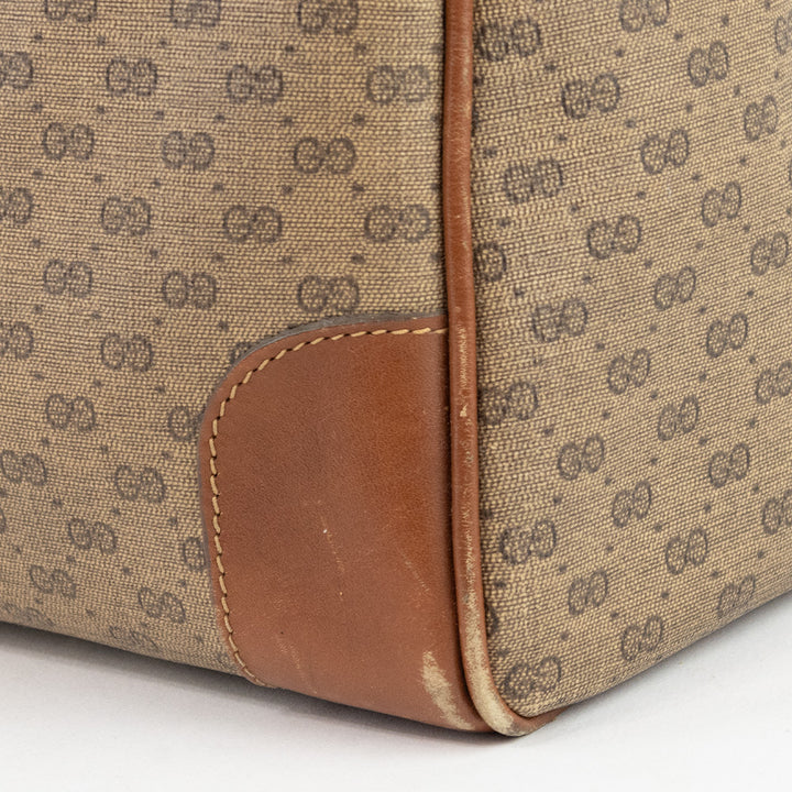 Gucci Monogram Coated Canvas Micro Duffle