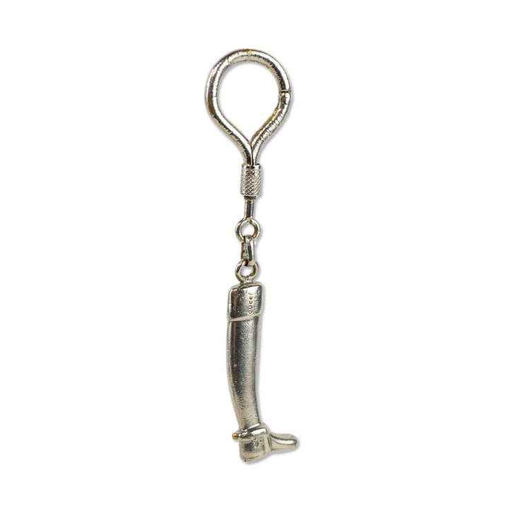 Gucci Silver Boot Keychain