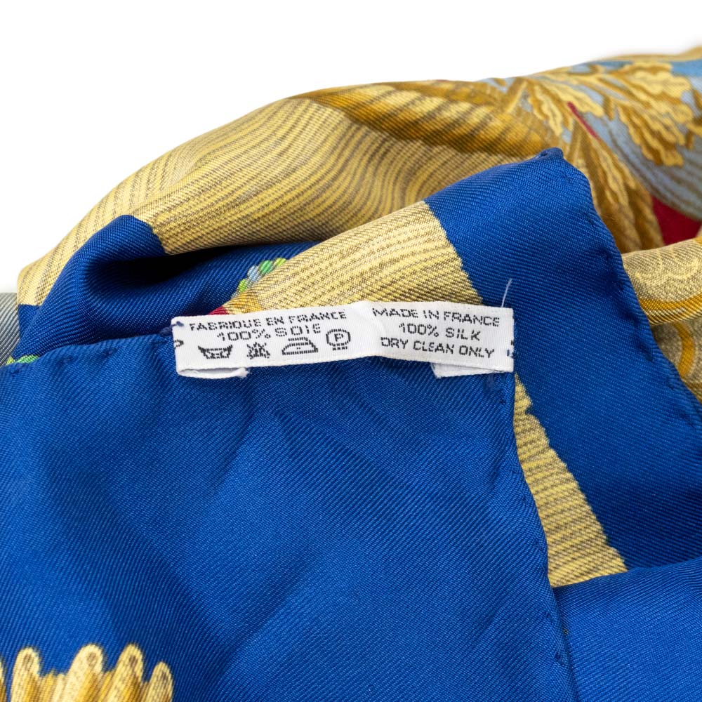 Hermes Poste et Cavalerie Silk Scarf