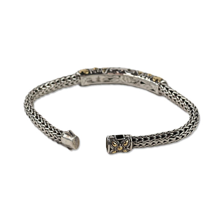 John Hardy 18k/ 925 Dot Collection Bracelet