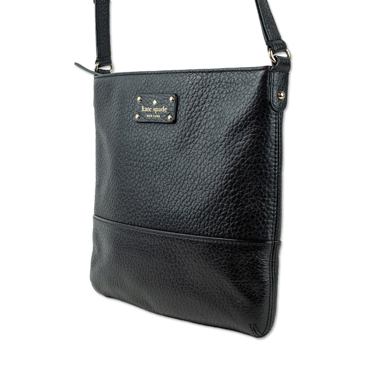 Kate Spade Black Leather Crossbody Bag