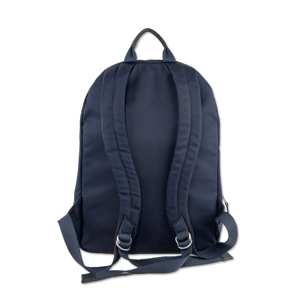 Knomo Navy Nylon Backpack