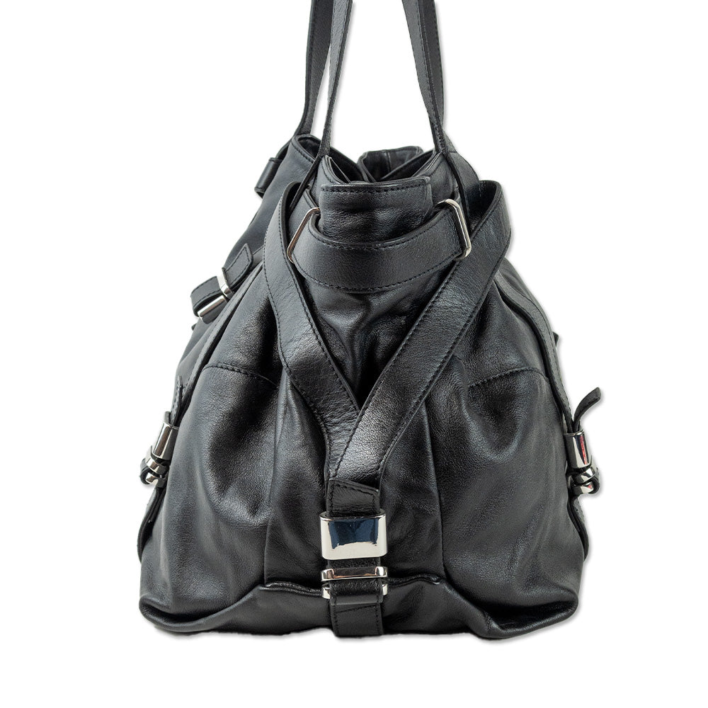 L.K. Bennett Black Leather Tote