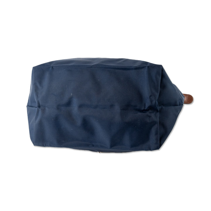 Longchamp Navy Nylon Small Le Pliage Tote