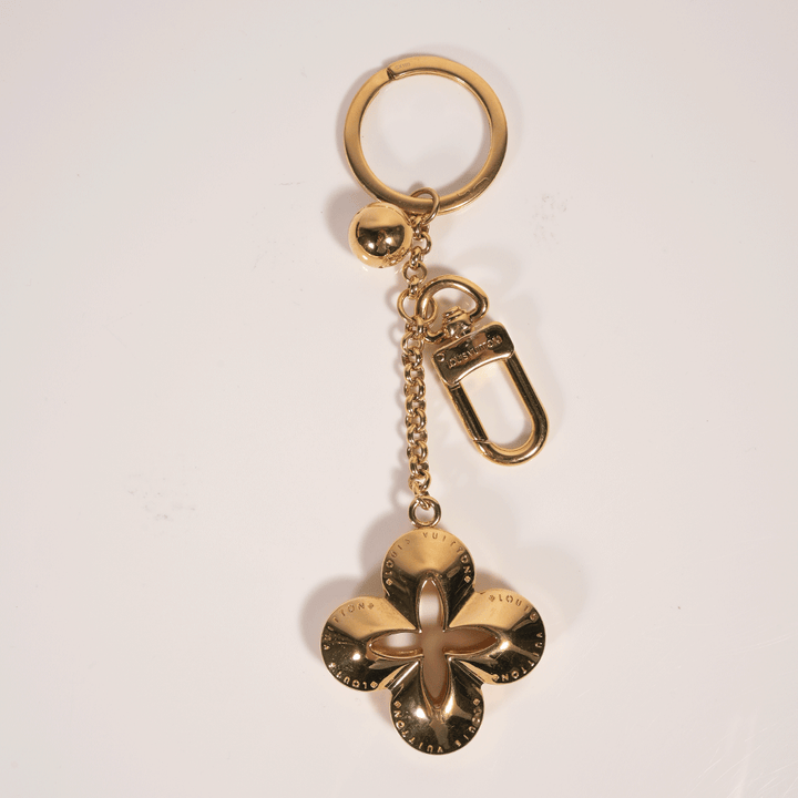 Louis Vuitton Gold Eclipse Key Chain Bag Charm