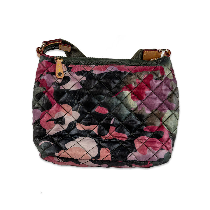 MZ WALLACE NYLON PRINTED CROSSBODY BAG