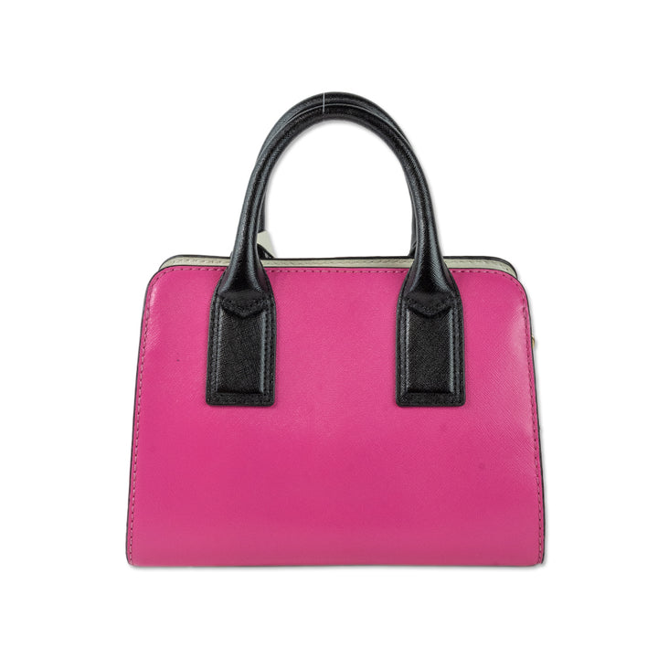 Marc Jacobs Leather Color Block Top Handle Tote