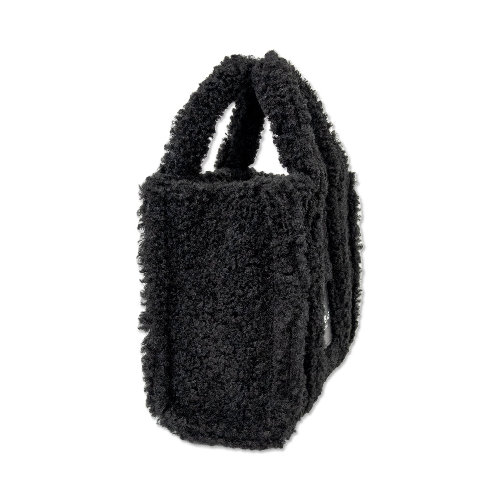 Marc Jacobs "The Tote Bag
 in Black Faux Shearling