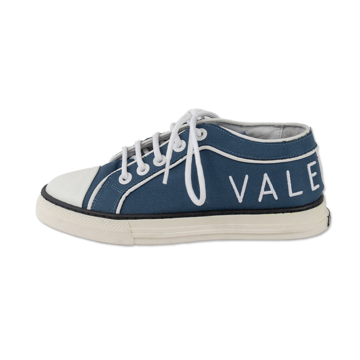 Mario Valentino Blue Low-Top Sneakers