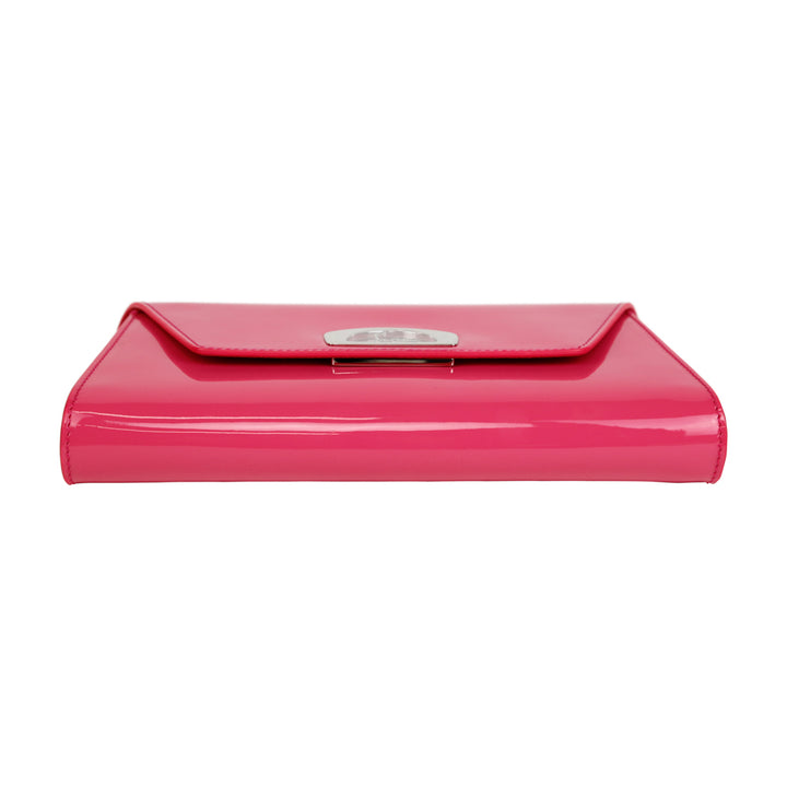 Christian Louboutin Hot Pink Patent Leather Vero Dodat Clutch