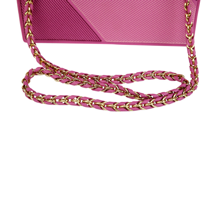 Salvatore Ferragamo Pink Leather Vara Bow Crossbody Bag