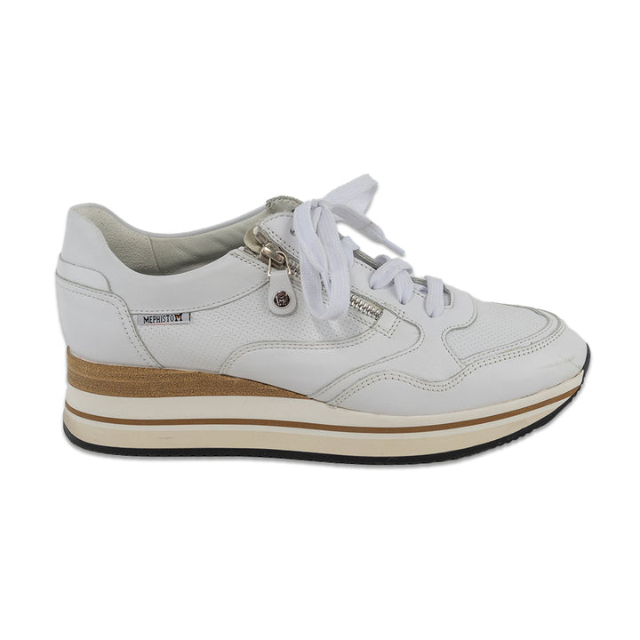 Mesphisto Olimpia White Low Top Sneakers