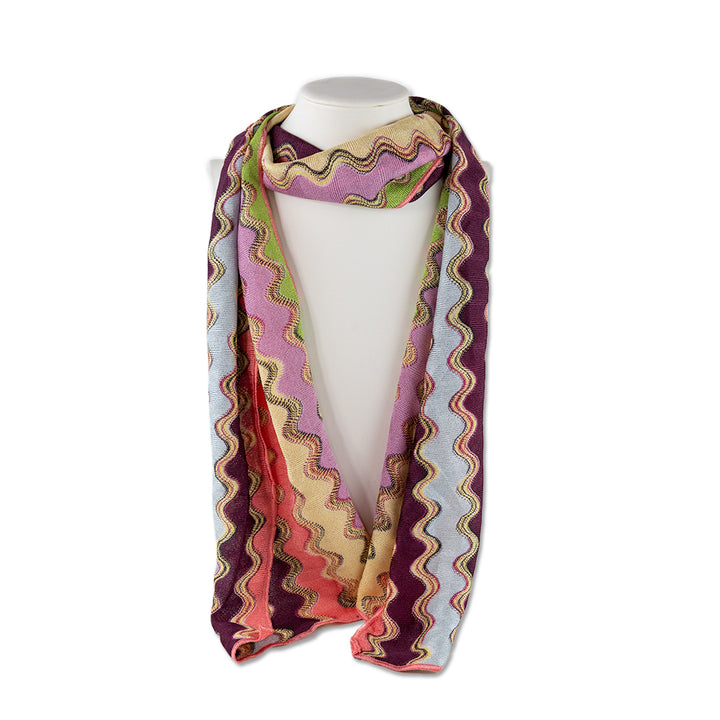 Missoni Sport Striped Multicolored Scarf