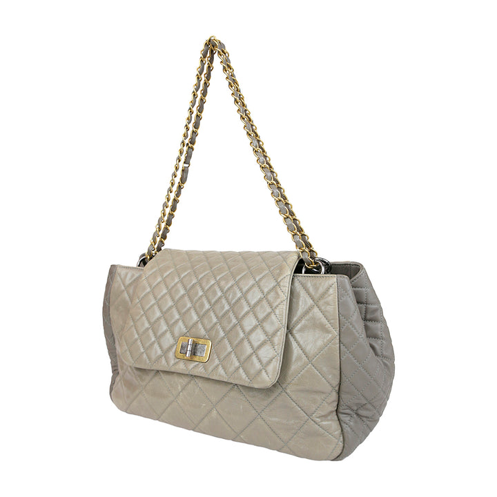 Chanel Gray Reissue Accordion Flap Bag