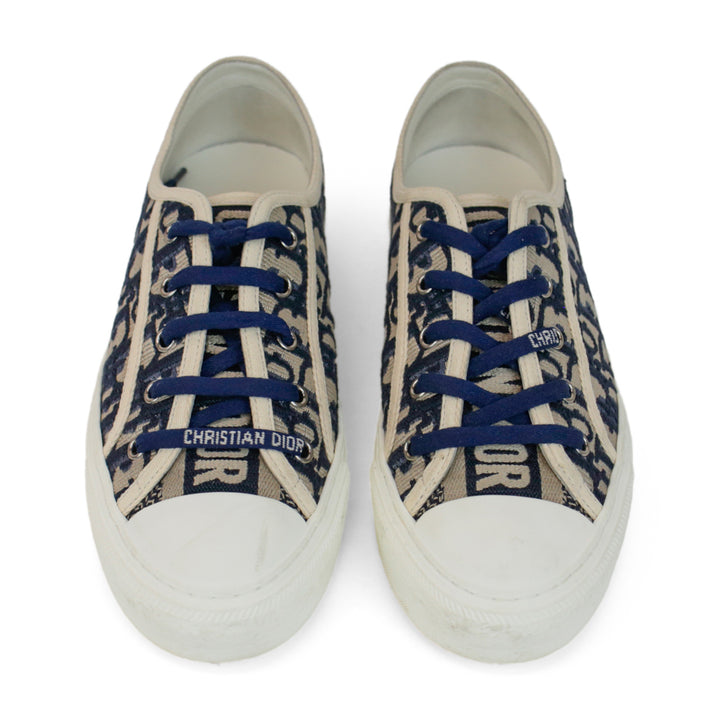 Christian Dior Walk
N
Dior Navy Oblique Embroidered Sneakers