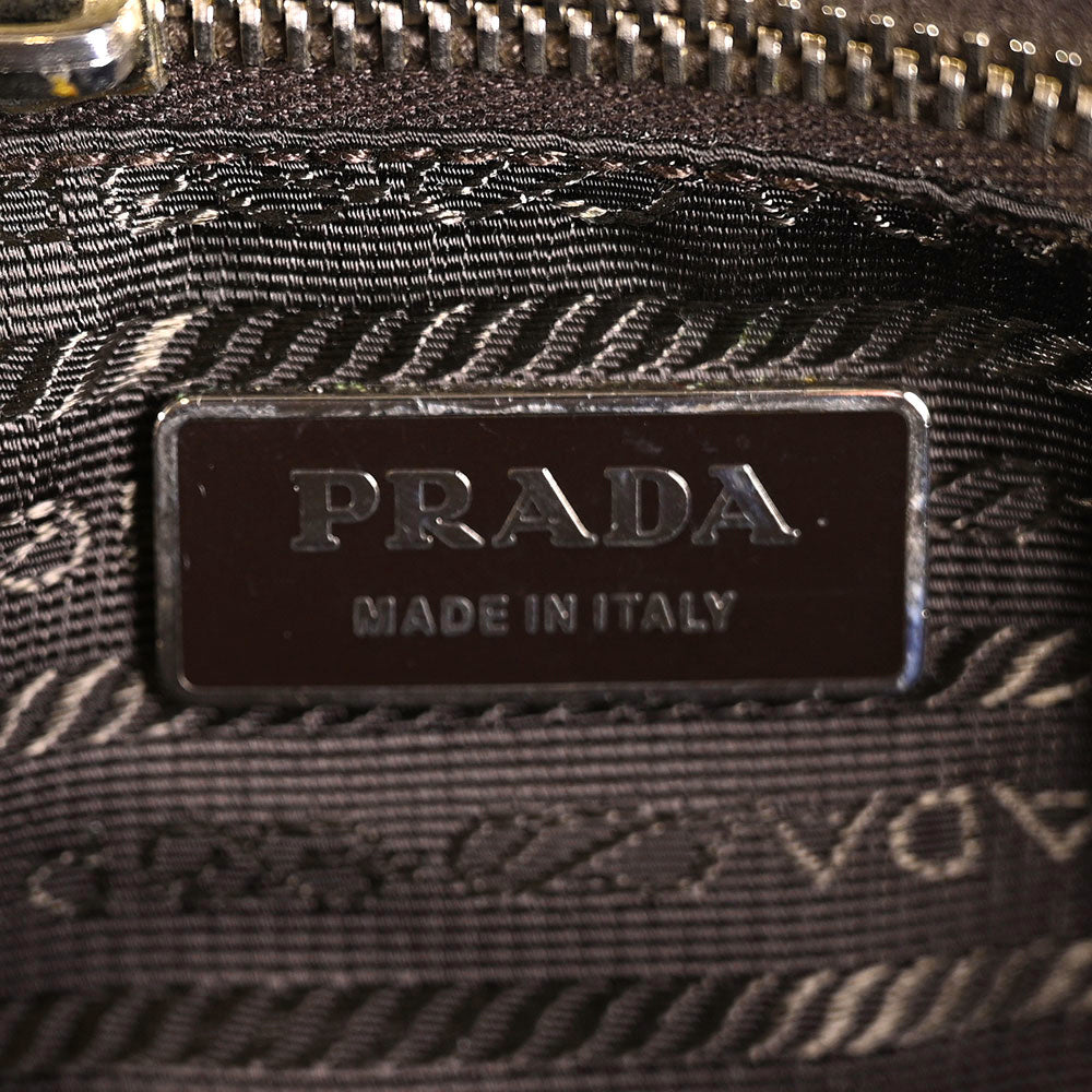 Prada Stampata Cocco Bauletto Bag