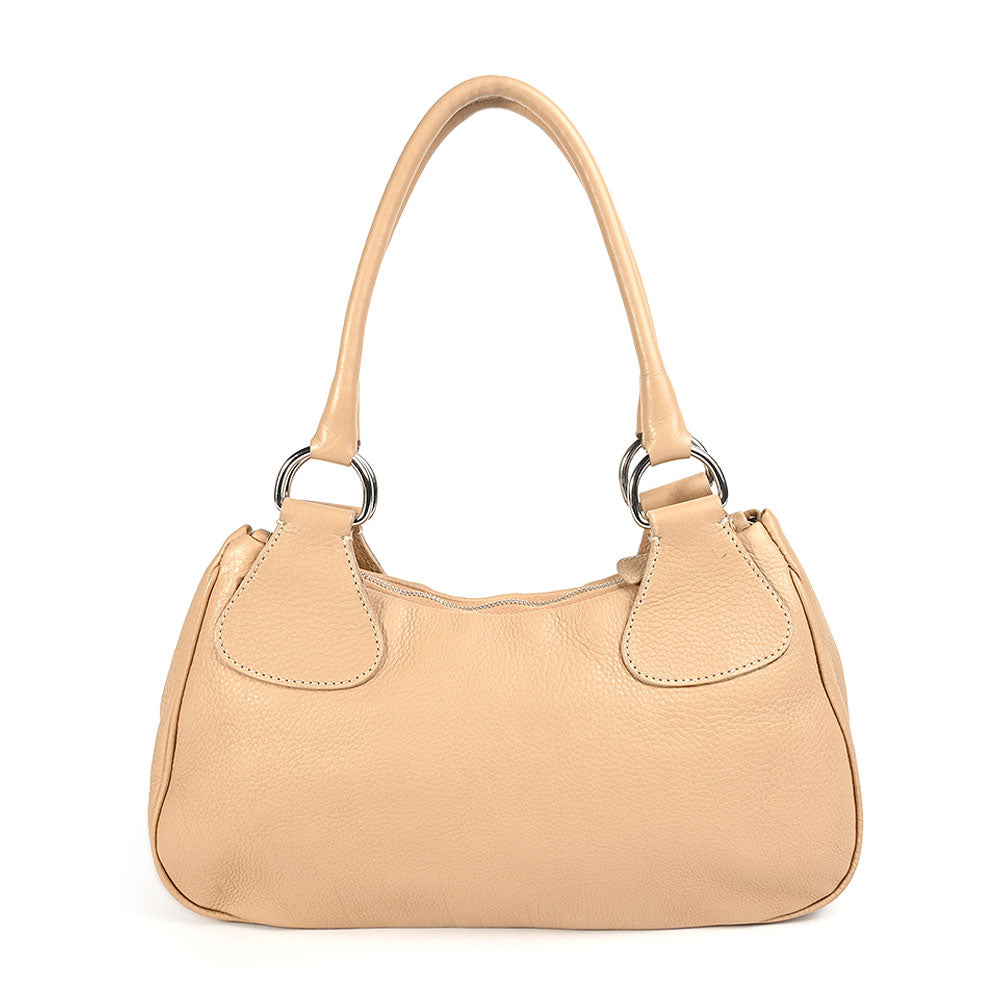 Prada Beige Vitello Daino Shoulder Bag