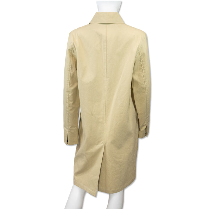 Ralph Lauren Black Label Biege Cotton Trench Coat