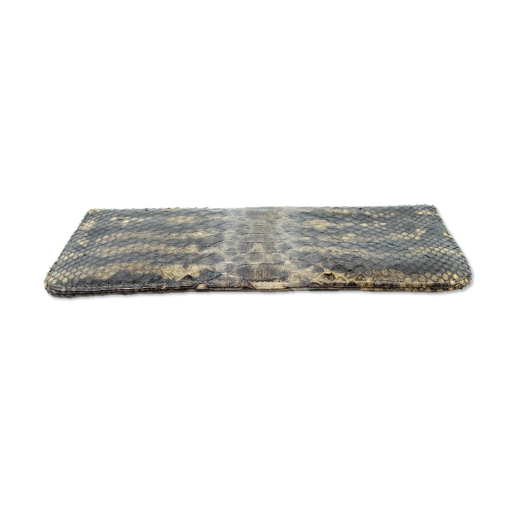 Rasheda Faux Snakeskin Clutch