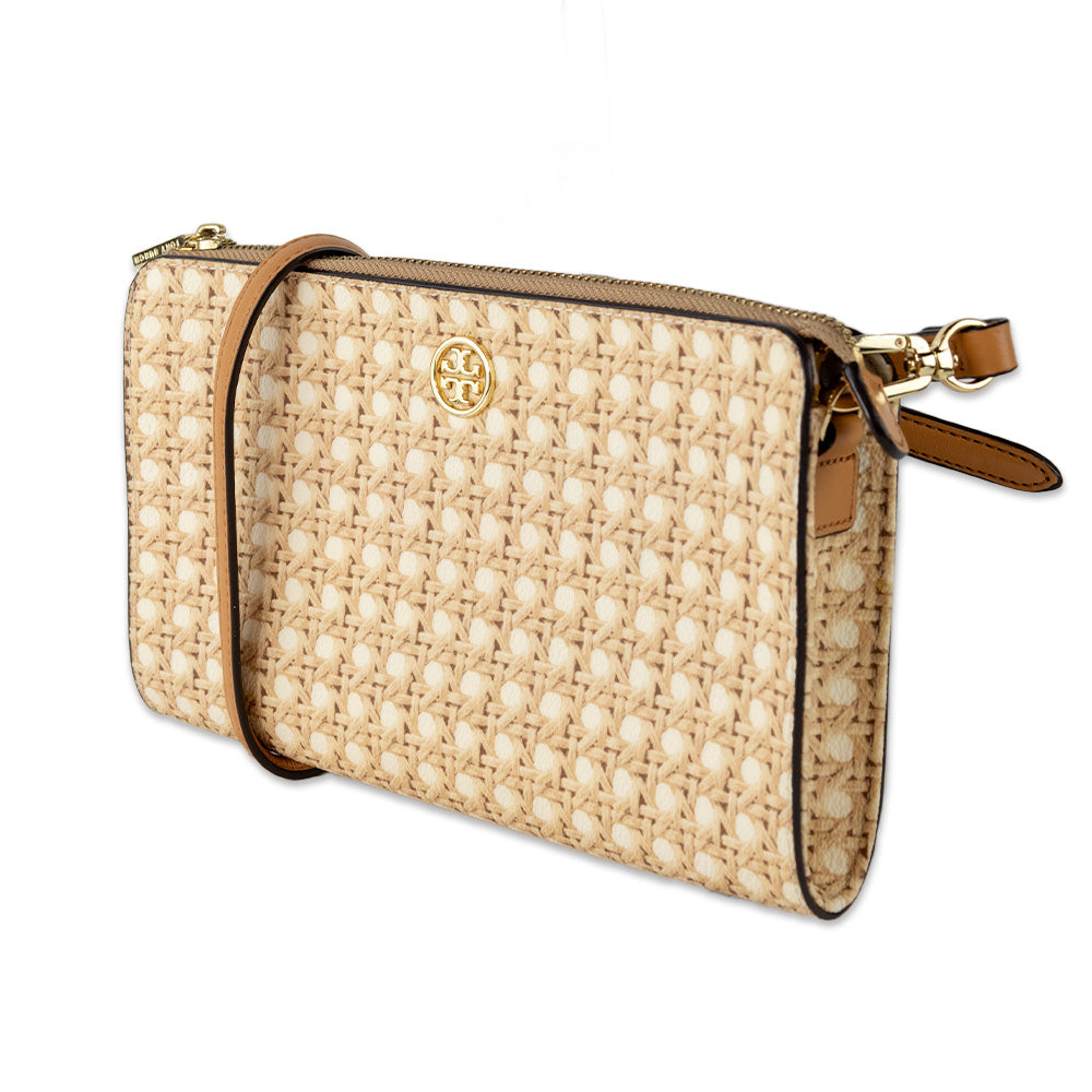 Tory Burch Woven Printed Crossbody