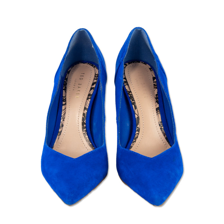 Ted Baker Orlays Blue Suede Pumps