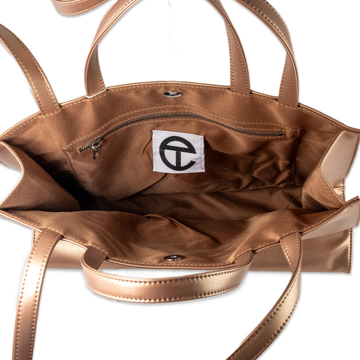 Telfar Medium Copper Shopping Tote