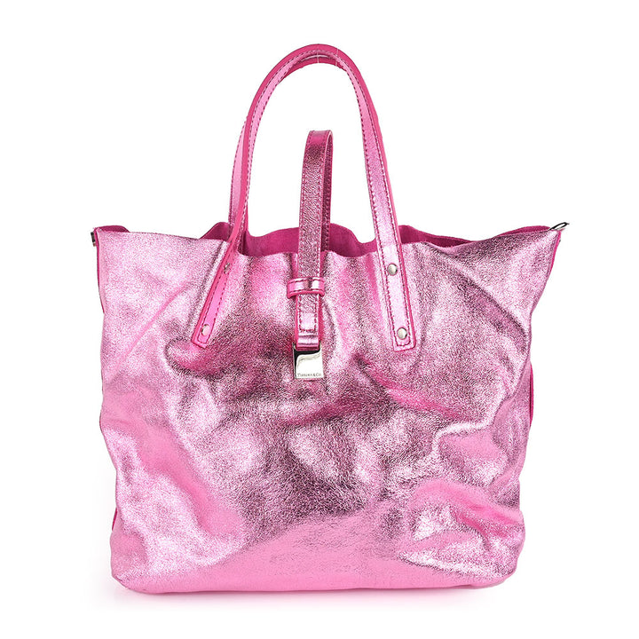 Tiffany 
Co. Pink Reversible Small Tote Bag