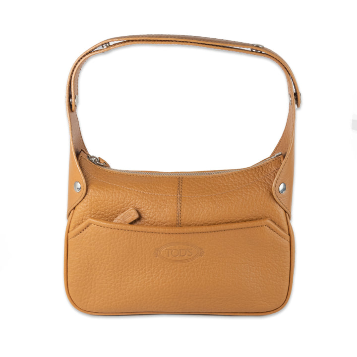 Tod
s Brown Leather Shoulder Bag