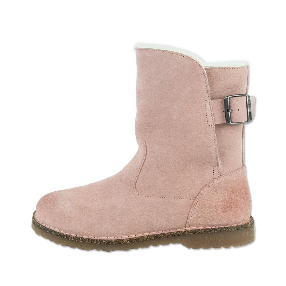 Birkenstock Upsalla Shearling Pink Suede Boots