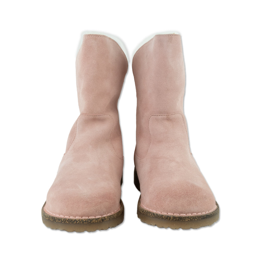 Birkenstock Upsalla Shearling Pink Suede Boots